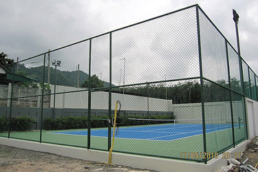 Tennis court is ready to use!